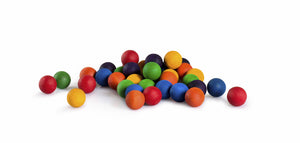 Grapat Holzkugeln – 36 bunte Kugeln für freies Spielen