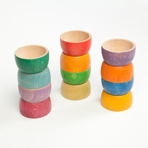 Grapat Holz Schalen 12-teilig