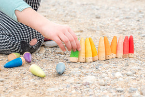 Grapat Holzfiguren Sticks