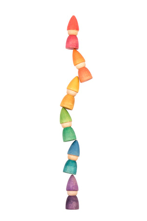 Grapat Holzfiguren "Zwerge" Rainbow