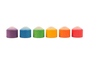 Grapat Regenbogen-Schalen Set aus Holz“