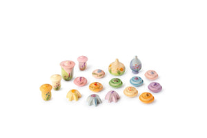Grapat Holz Spielset "Flower Meadow" 18-teilig