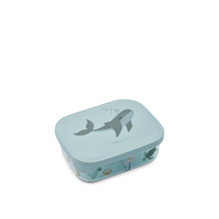 Liewood Lunchbox Arthur in Sea Creature Sandy, Kinder-Lunchbox aus Tritan mit Meerestiere-Motiv