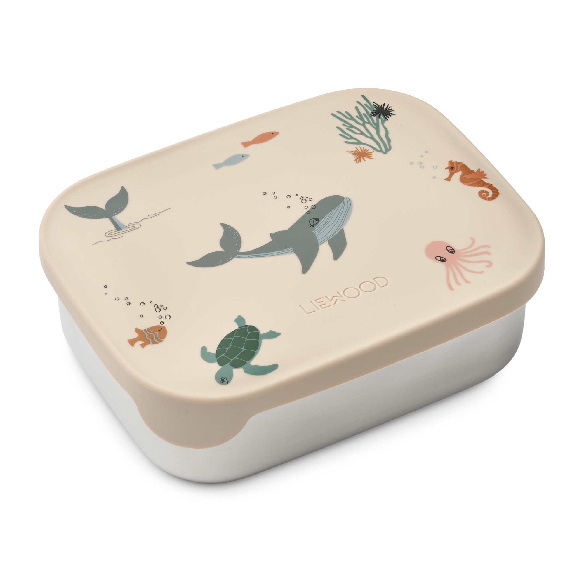 Liewood Kinder Lunchbox "Arthur" Sea Creature / Sandy
