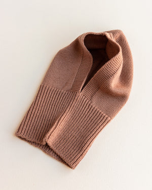 Hvid Balaclava Sturmhaube "Eddy" Terracotta