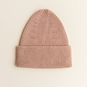 Hvid Adult Beanie "Fonzie" Rose