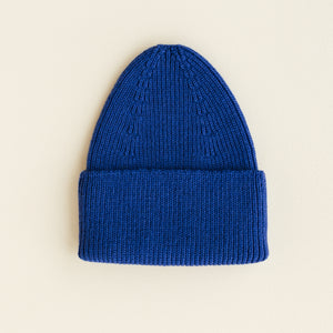 Hvid Kids Beanie "Fonzie" Cobalt Blue