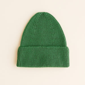 Hvid Kids Beanie "Fonzie" Grass
