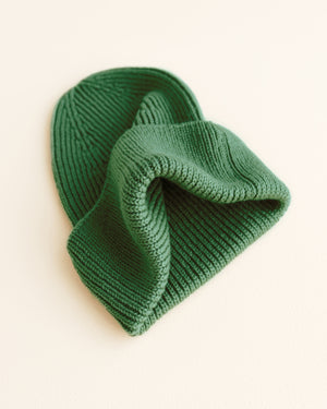 Hvid Kids Beanie "Fonzie" Grass
