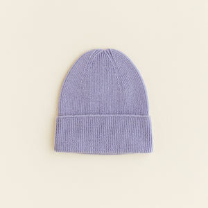 Hvid Bonnet de naissance "Fonzie" Lilas