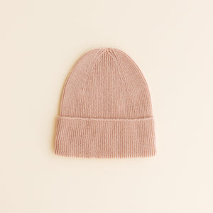 Hvid Kids Beanie "Fonzie" Rose