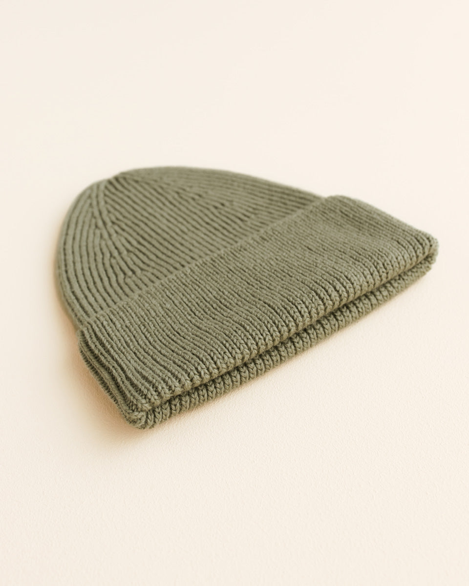 Hvid Kids Beanie "Fonzie" Artichoke