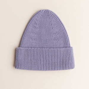 Hvid Kids Beanie "Fonzie" Lilac