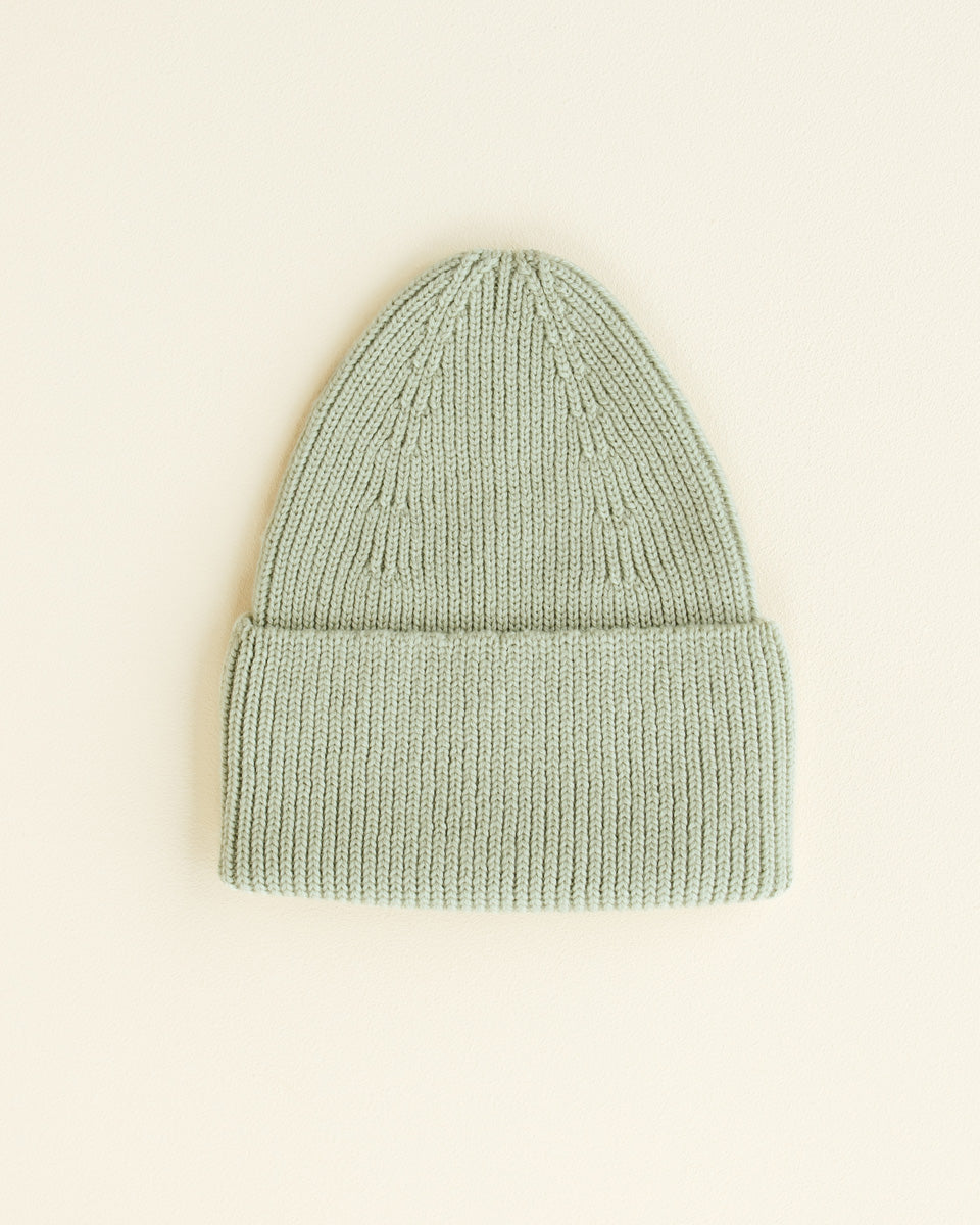 Hvid Kids Beanie "Fonzie" Mint