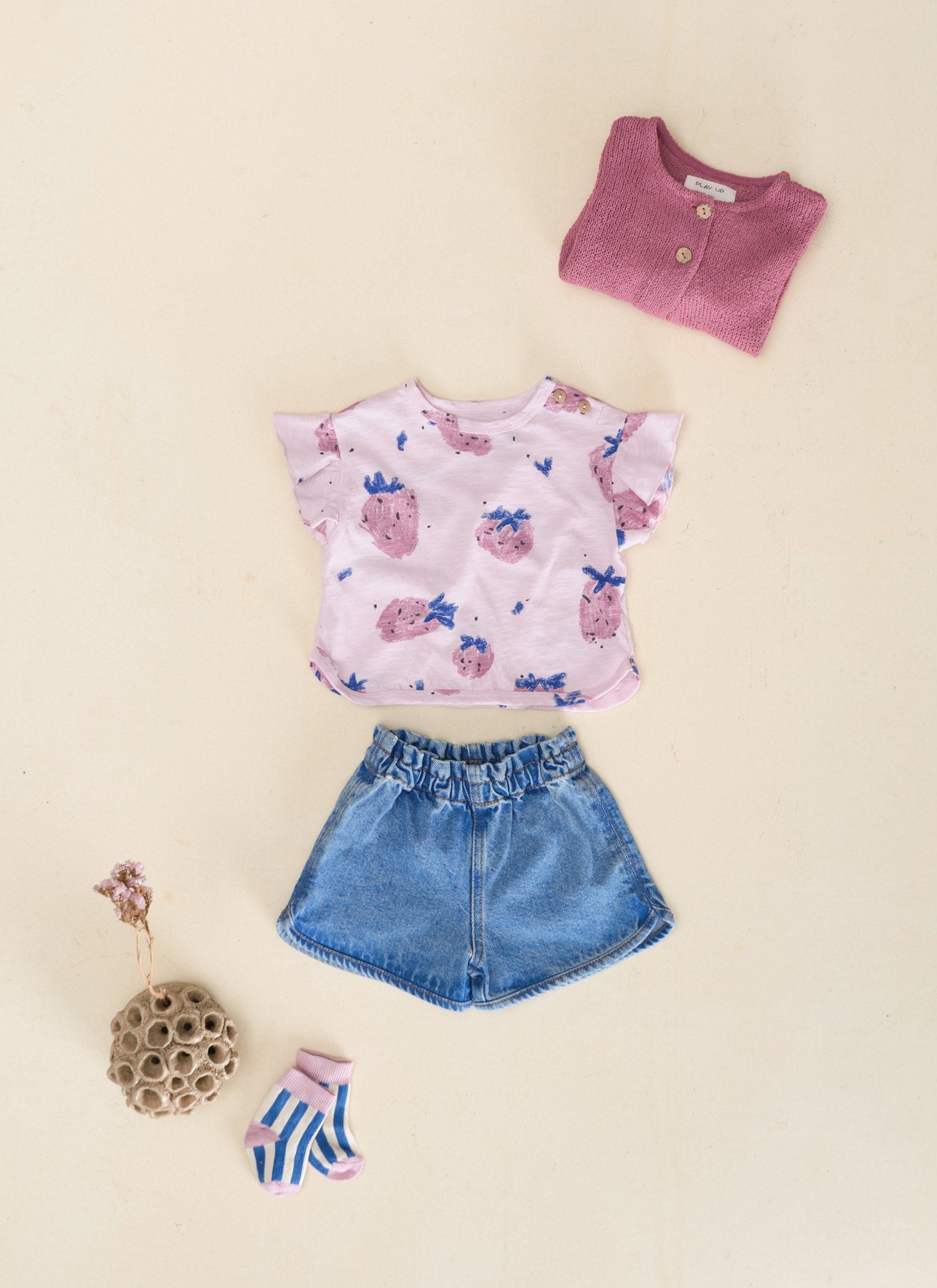 Play Up Denim Shorts Girl