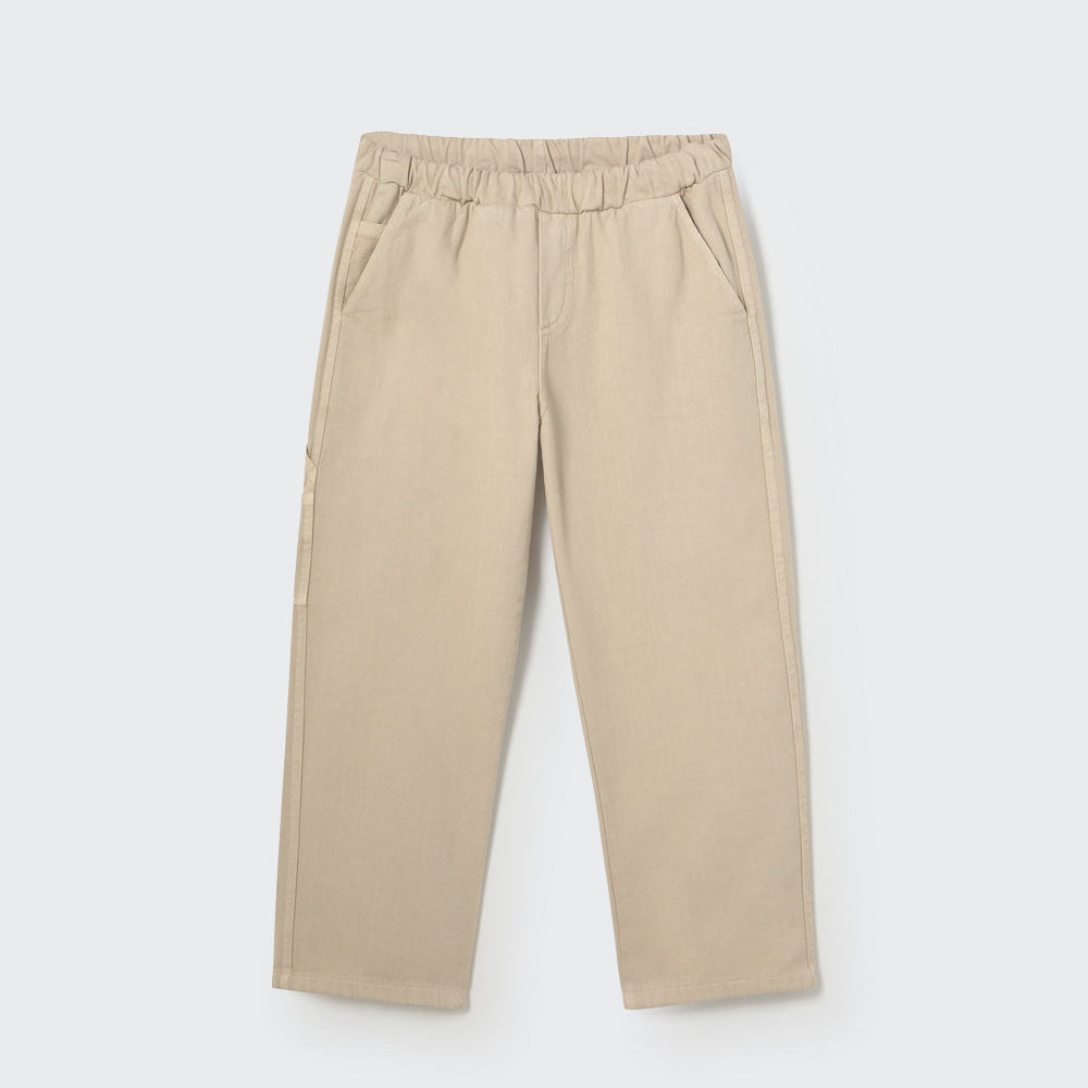 Cozmo Pocket Pants aus Cotton Twill in Stone 