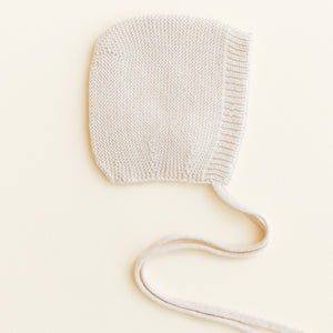 White Baby Knitted Hat "Dolly" Cream