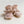 Hvid Babyschuhe Booties Merinowolle | Apricot