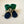 Hvid Babyschuhe Booties Merinowolle | Blue/Grass