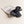 Hvid Babyschuhe Booties Merinowolle | Charcoal