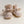 Hvid Babyschuhe Booties Merinowolle | Oat