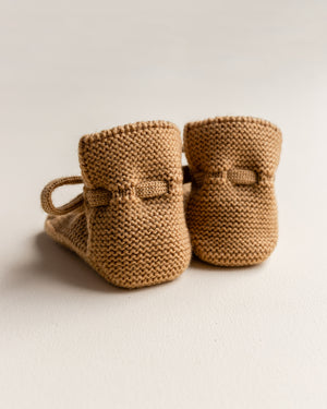 Hvid Chaussons bébé Booties Laine mérinos | Orche