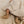 Hvid Babyschuhe Booties Merinowolle | Sand