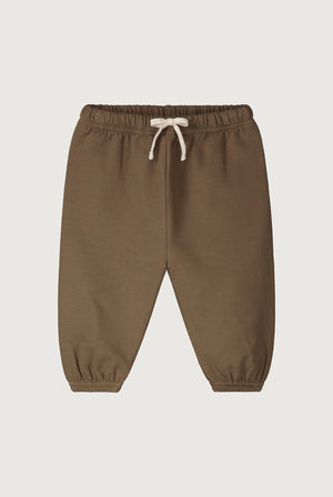 Gray Label Baby Hose Woody, Babyhose aus Bio-Baumwollfleece, elastischer Bund mit Zugband, weich & bequem
