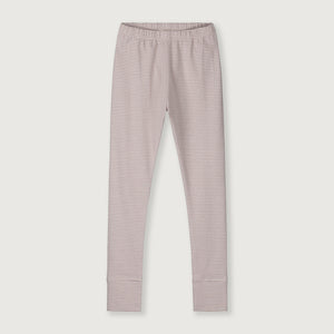 Gray Label Leggings in Berry-Cream – Bio-Baumwoll-Leggings für Kinder mit elastischem Bund, nachhaltig & weich.