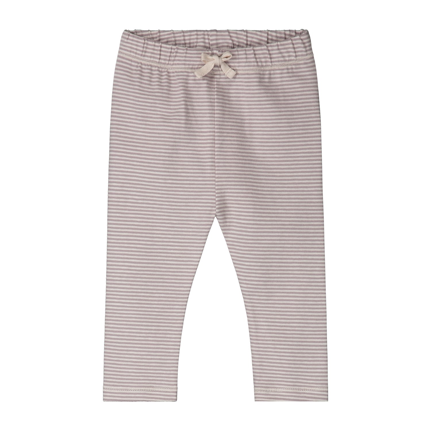 Gray Label Baby Leggings in Berry-Cream – weiche, nachhaltige Leggings aus Bio-Baumwolle mit elastischem Bund für Babys.