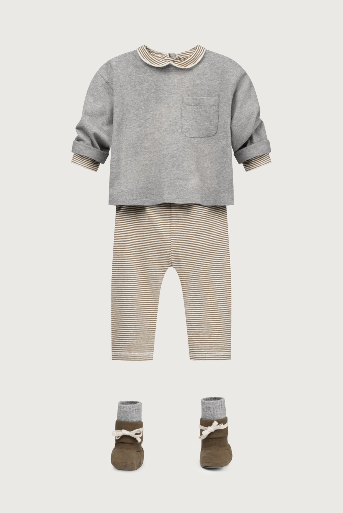 Gray Label Baby Leggins | Woody-Cream