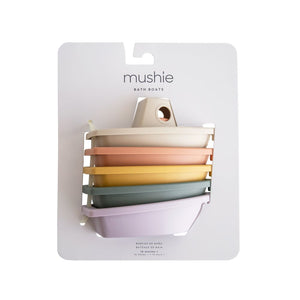 Mushie Badespielzeug “Boats“ | Rustic