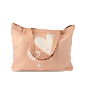 Liewood Bag "Totebag" | Hearts / Pale Tuscany