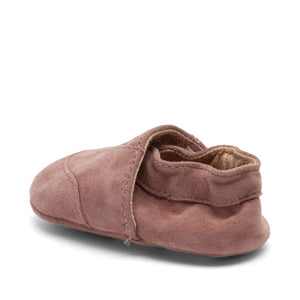 Bisgaard Chaussons Souples Bébé Naissance Cuir | Rose