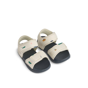 Liewood Sandalen "Blumer" | Sailing / Sandy