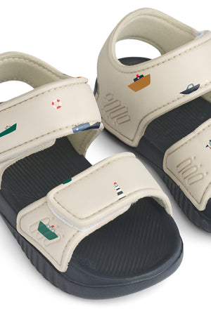 Liewood Sandalen "Blumer" | Sailing / Sandy