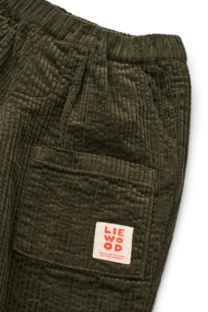 Liewood Cordhose Bio-Baumwolle "Borris" | Army brown