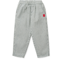 Liewood Hose Borris in Classic Navy Crème De La Crème, gestreifte Kinder-Jeanshose aus Baumwolle mit entspannter Passform