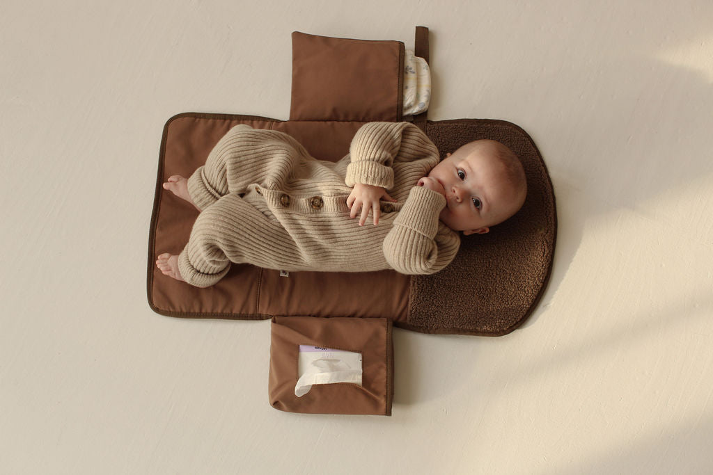 Studio Noos Wickelunterlage Plus "Teddy" Braun