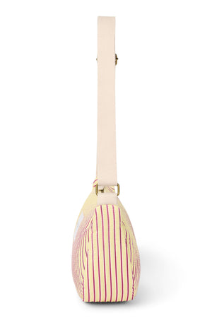 Studio Noos Poplin Striped Gürteltasche | Butter Yellow