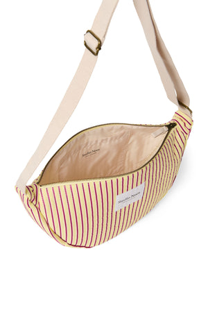 Studio Noos Poplin Striped Gürteltasche | Butter Yellow