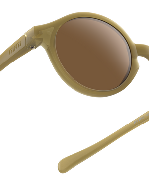 Izipizi Baby Sonnenbrille 'Glossy' #D 0-3 Jahre Kaki