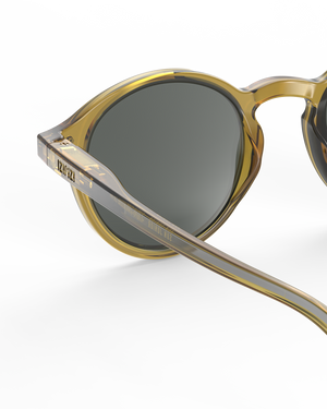 Izipizi Kinder Sonnenbrille 'Junior' #D 7-11 Jahre Golden Green