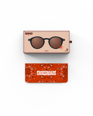 Izipizi Kinder Sonnenbrille 'Crossroads' #D 7-11 Jahre Black Road
