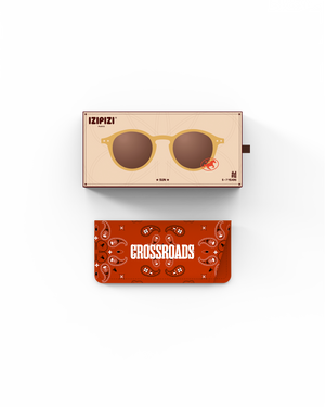 Izipizi Kinder Sonnenbrille 'Crossroads' #D 5-7 Jahre Golden Canyon