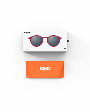 Izipizi Kinder Sonnenbrille Kids #D 5-7 Jahre Cranberry