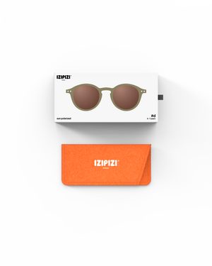 Izipizi Kinder Sonnenbrille Kids #D 5-7 Jahre Olive