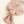 Hvid Strick Cocoon Merinowolle | Apricot