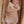 Hvid Strick Cocoon Merinowolle | Apricot