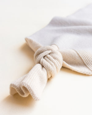 Hvid Strick Cocoon Merinowolle Cream